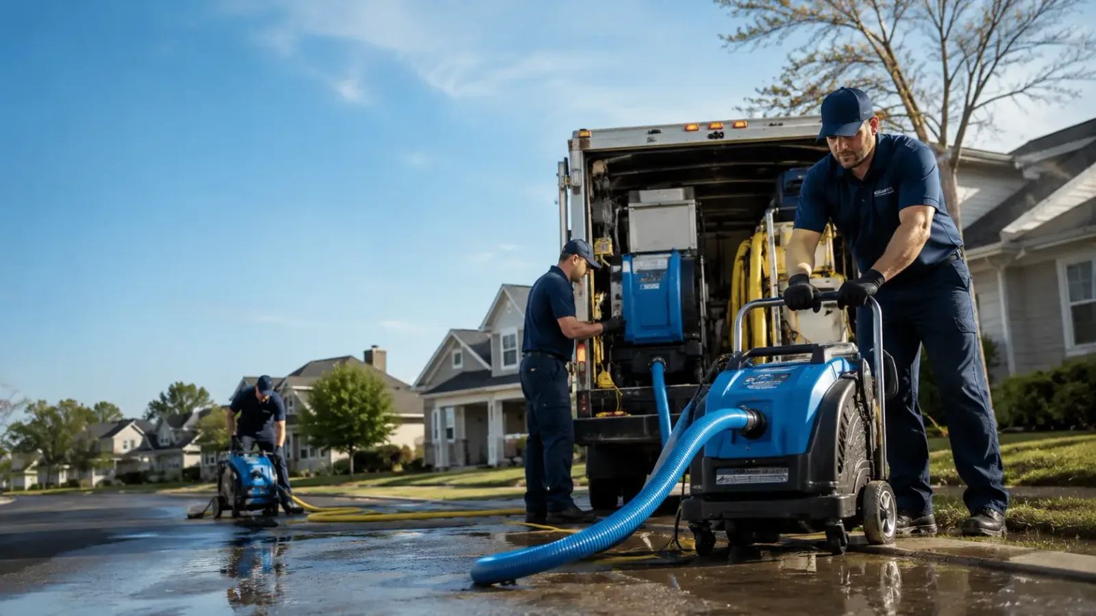 Flood Damage Cleanup in Porter Ranch, CA